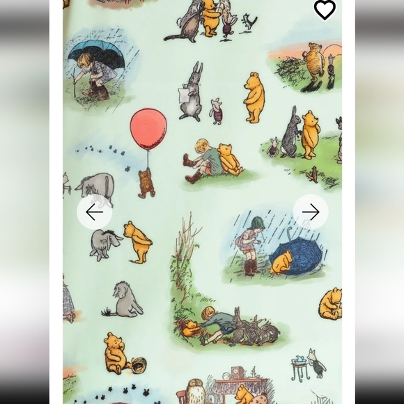 Winnie the Pooh button up business top - Picture 4 of 6